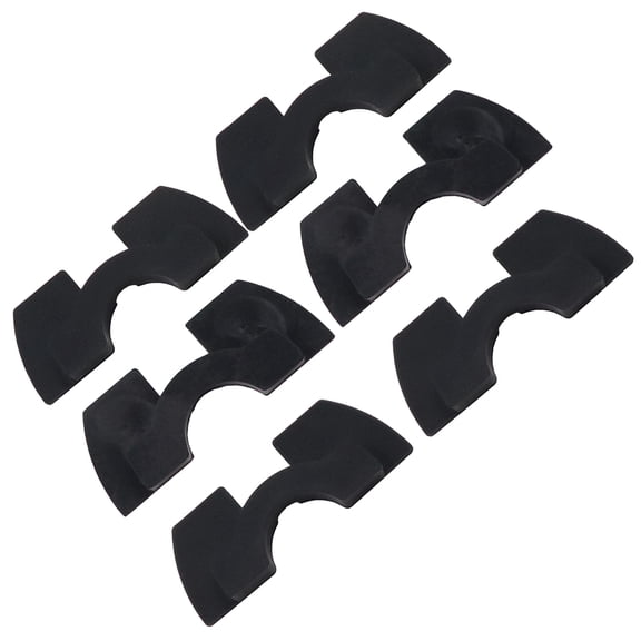 6Pcs Electric Scooter Front Fork Shake Reducer Rubber Damping Cushion Shakeproof Spacer Vibrations Damper Easy to Install