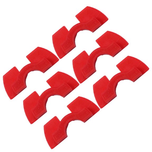 6Pcs Electric Scooter Front Fork Shake Reducer Rubber Damping Cushion Shakeproof Spacer Vibrations Damper Easy to Install