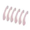 thumbnail image 1 of 6Pcs Eyebrow Razor Facial Razor Brow Shaper Eyebrow Trimmer Tool for Hair Remover Pink ABS Stainless Steel, 1 of 7
