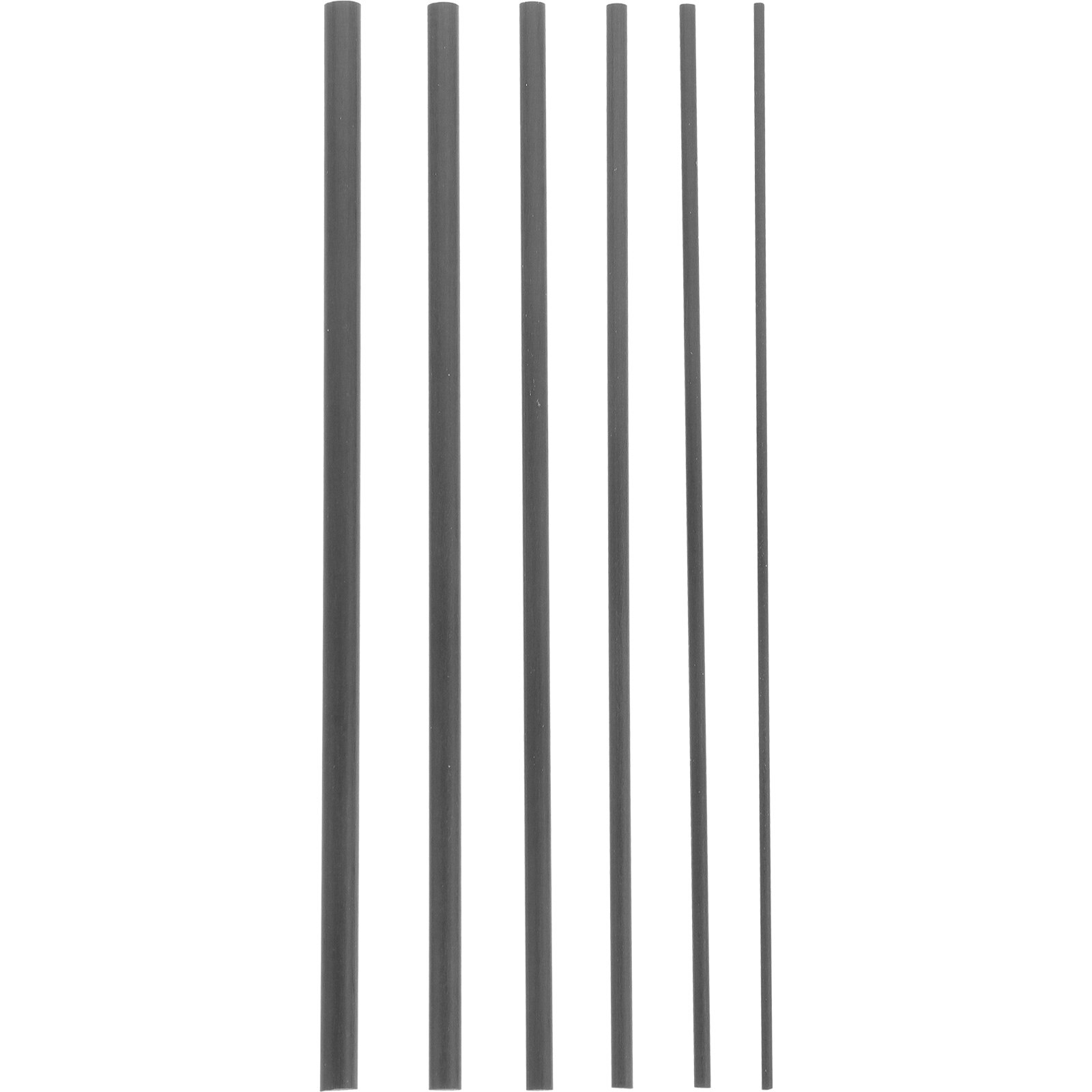 6Pcs Fishing Pole Repair Tool Pole Repair Carbon Fiber Fishing Rods