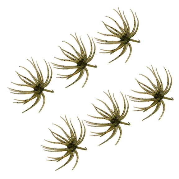 6Pcs Fishing Sea Urchin Lures Easy Operate Slow Sinking Artificial Baits