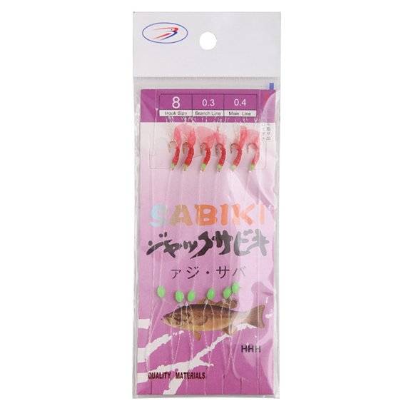 6Pcs Fishing String Hook Artificial Fishing Lures Luminously Bean String Hook Wobblers Lures Baits Tackle Enduring