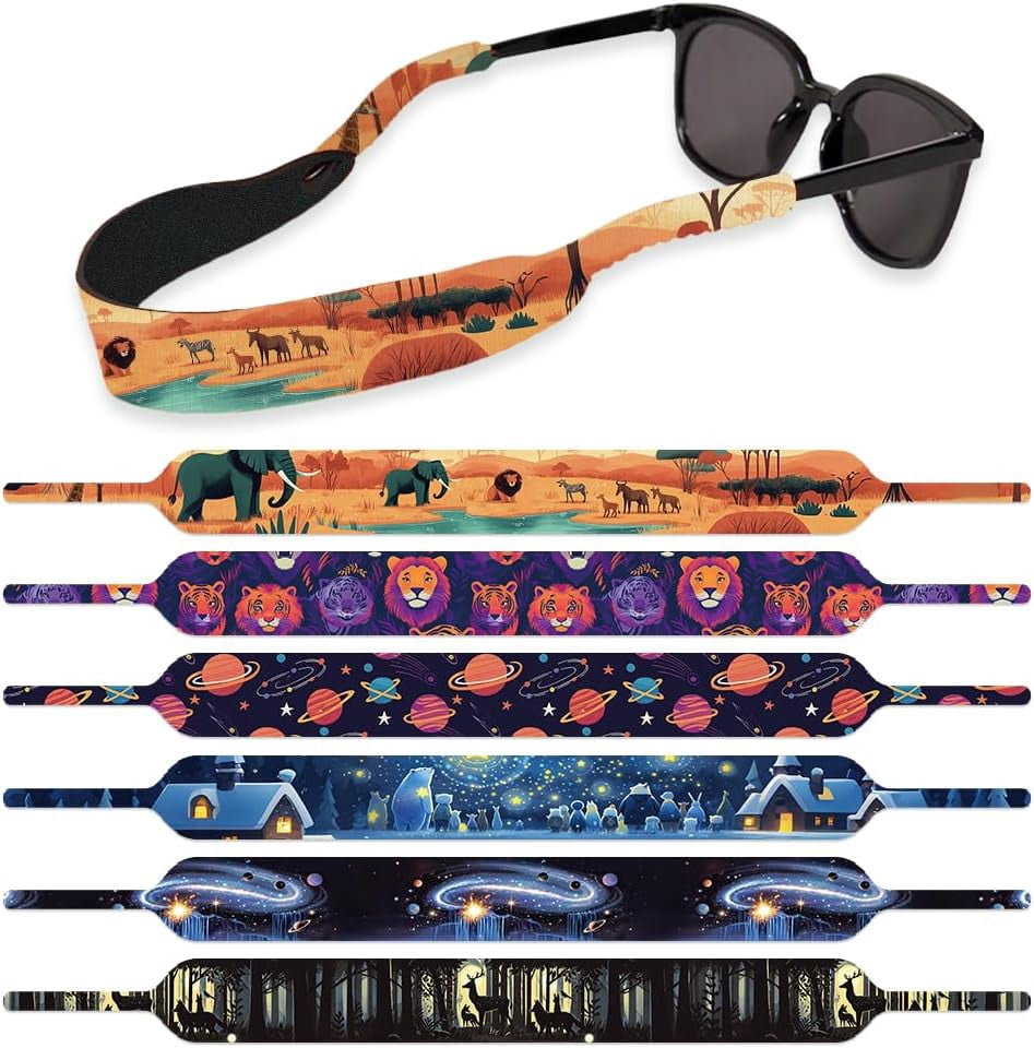 Custom Neoprene Sunglasses Straps - Durable & Waterproof Custom Neoprene Sunglasses Straps - Durable & Waterproof