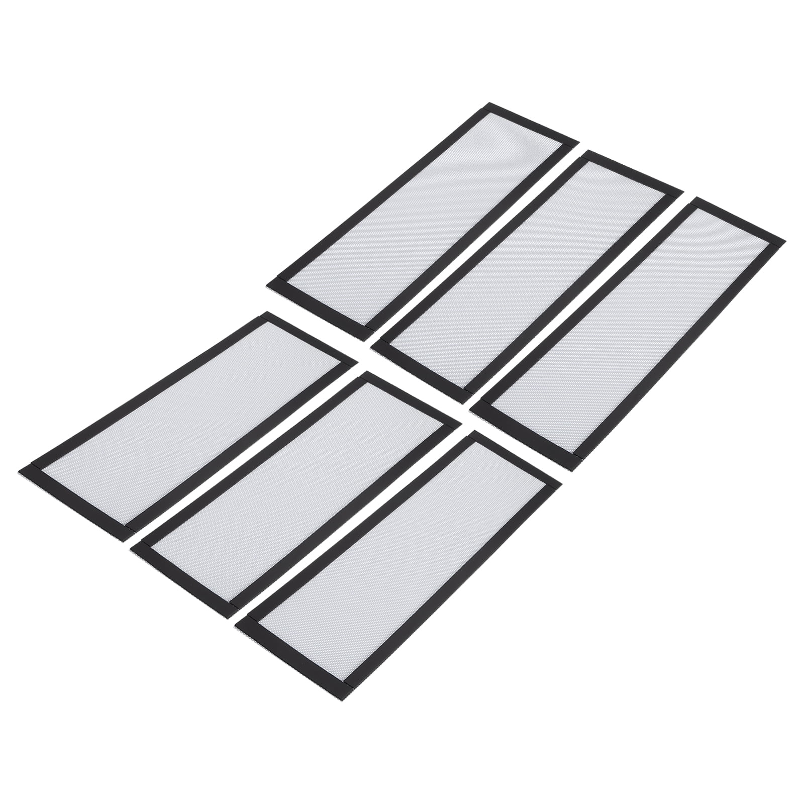 6Pcs Floor Vent Covers, 10"x4" Magnetic Floor Register Air Vent Screen, White