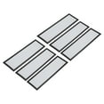thumbnail image 1 of 6Pcs Floor Vent Covers, 12"x4" Magnetic Floor Register Air Vent Screen, White, 1 of 5