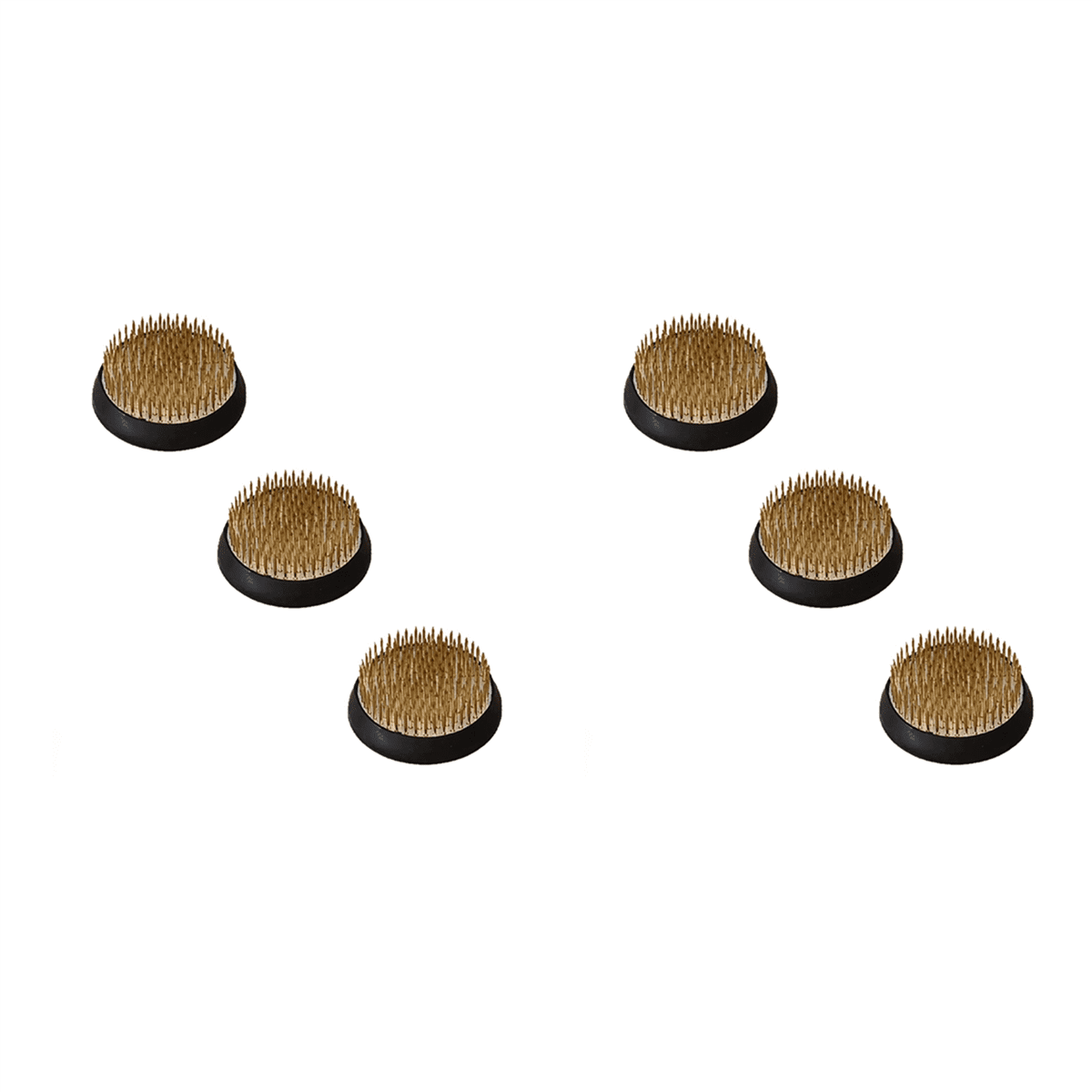 6Pcs Flower Frogs Holder,2Inch Round Flower Arrangement Kenzan Japanese Pin Frogs for Flowers Fixation and Decoration