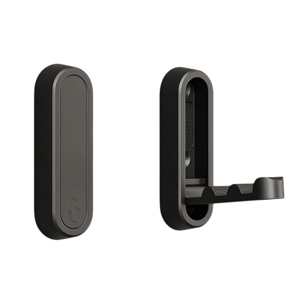 6Pcs Foldable Invisible Hook Zinc Alloy Bathroom Wall Hook Retractable for Closet Scarf Hat Robe Key Purse Towel Bag, Heavy Duty Foldable Hook, Entrance Foyer Shoe Cabinet Hooks, Minimalist Style