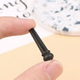 thumbnail image 1 of 6Pcs Folk Guitar Ebony String Cone Solid String Vertebra String Nail Guitar Bridge Pins Wooden Pegs Guitar Parts Accessories, 1 of 19