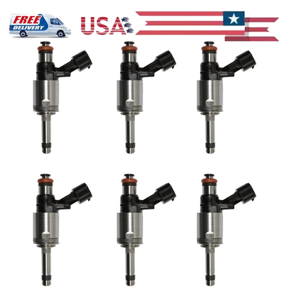 6Pcs Fuel Injectors BL3Z9F593B FJ1138 For Ford 3.5L EcoBoost Turbo