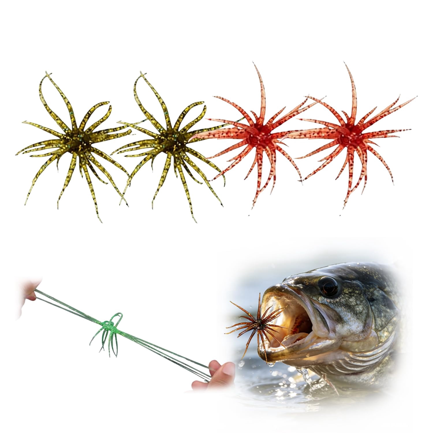 best rubber fishing net EGO Kryptek S2 Slider Large Deep Landing Brand_Luhr-Jensen Bottom Design Model:Size: 3/8oz - Color: Pink/White 13 Fishing Concept A2