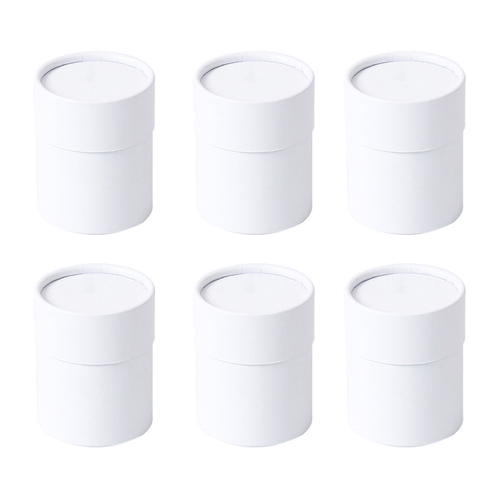6Pcs Gift Boxes Multifunctional Minimalist Design Solid Color Round ...