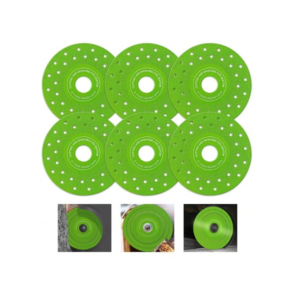 6Pcs Glass Cutting Disc For Ceramic Tile, Porcelain, Jade, Granite, Marble