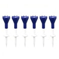 thumbnail image 1 of 6Pcs Golf Tees Flexible Silicone Head Design Adjustable Height Stable Base Structure For Professional Ball Positioning, 1 of 7