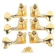 6Pcs Guitar Tuner Pegs Tuning Set 118 Gear Ratio Completely Closed