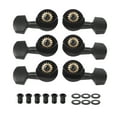 thumbnail image 1 of 6Pcs Guitar Tuning Knob Locking Tuners Pegs Black Musical Instrument Accessories(3r3L), 1 of 8