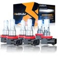 thumbnail image 1 of 6Pcs H9 H11 For Jeep Grand Cherokee 2018-2021 Combo LED Headlight Fog Light Bulbs Kit, 1 of 12