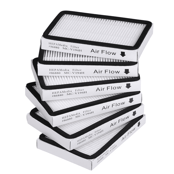6Pcs HEPA Canister Vacuum Filter for Kenmore EF-2 86880 Part # 20-86880 40320 EF2