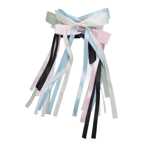 6Pcs Hair Bows Clips for Women, Hair Ribbon Hair Bows Bows knot Hair Clips, Hair Barrettes with Bow Hair Accessories