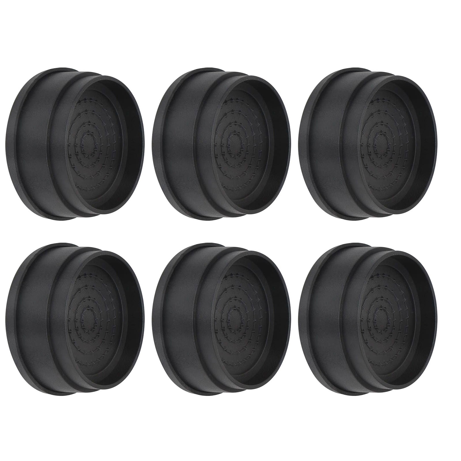 6Pcs Heavy Duty Bed Lifts Risers With Rubber Pad Stackable Bed Risers ...