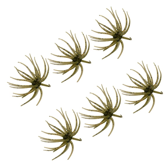 6Pcs High Performances Fishing Lure Slow Sinking Artificial Baits Soft Floating Swimbait For Enhances Fish Attraction