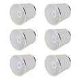thumbnail image 1 of 6Pcs Household Lampshade Transparent Cloth Lining Clip Light Cover for E14 Chandelier Wall Lamp, 1 of 8
