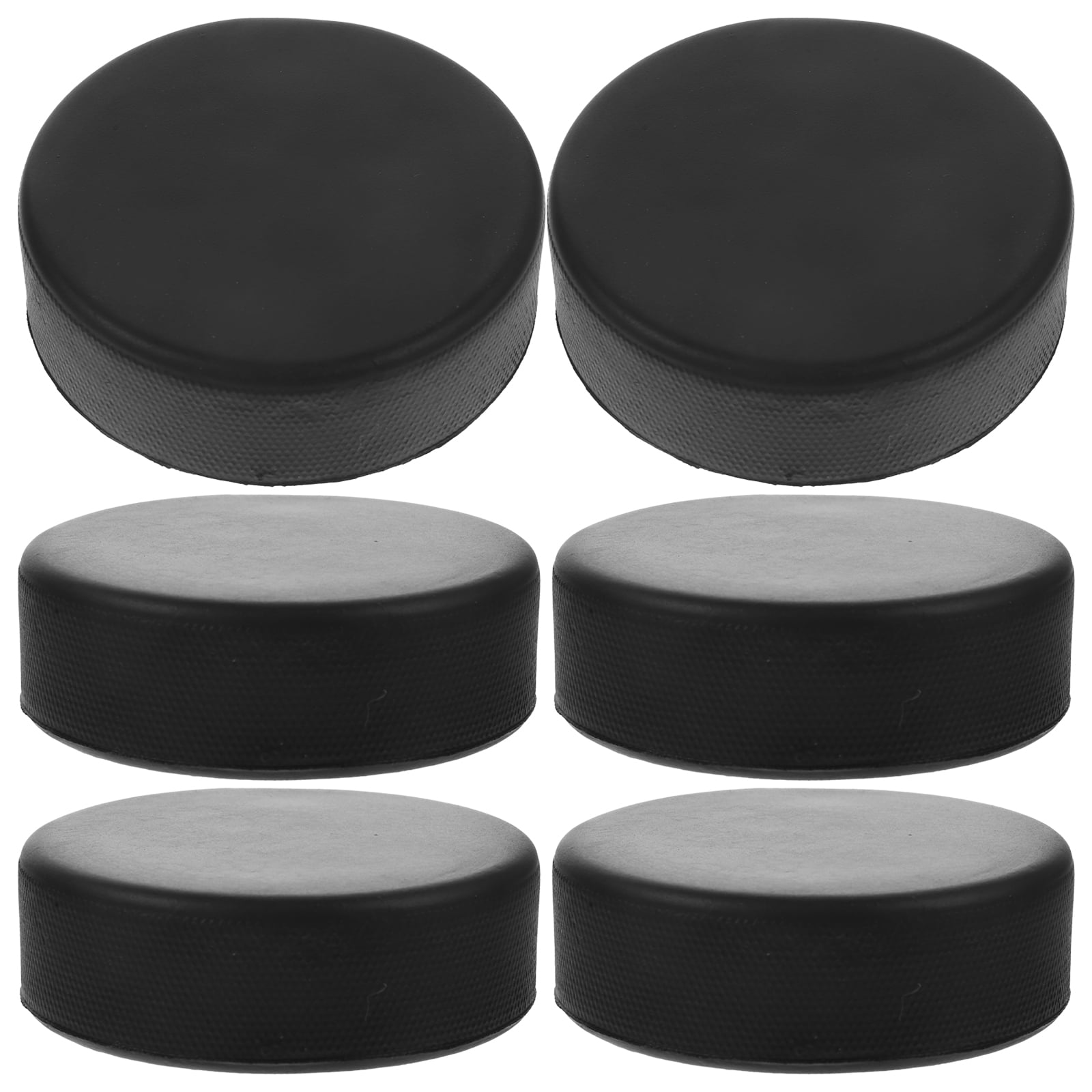 6Pcs Ice Hockey Pucks Hockey Training Puck Replacement Practicing Puck Hockey Accessory