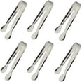 thumbnail image 1 of 6Pcs Ice Tongs Mini Sugar Tongs 4.25Inch Stainless Steel Small Serving Tongs, Small Kitchen Tiny Tongs for Appetizers,Tea Party, Coffee Bar, Desserts, 1 of 7