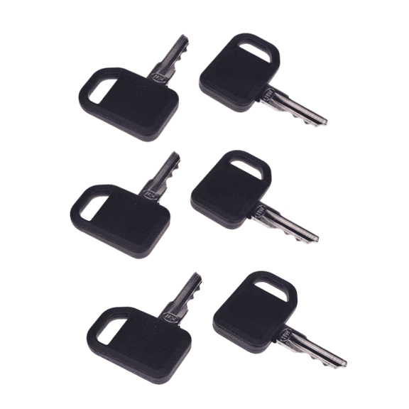 6Pcs Ignition Keys AM131841 for John Deere 300 400 X400 X700 GT235 GX LX CS CX Gator TS HPX Mower Tractors