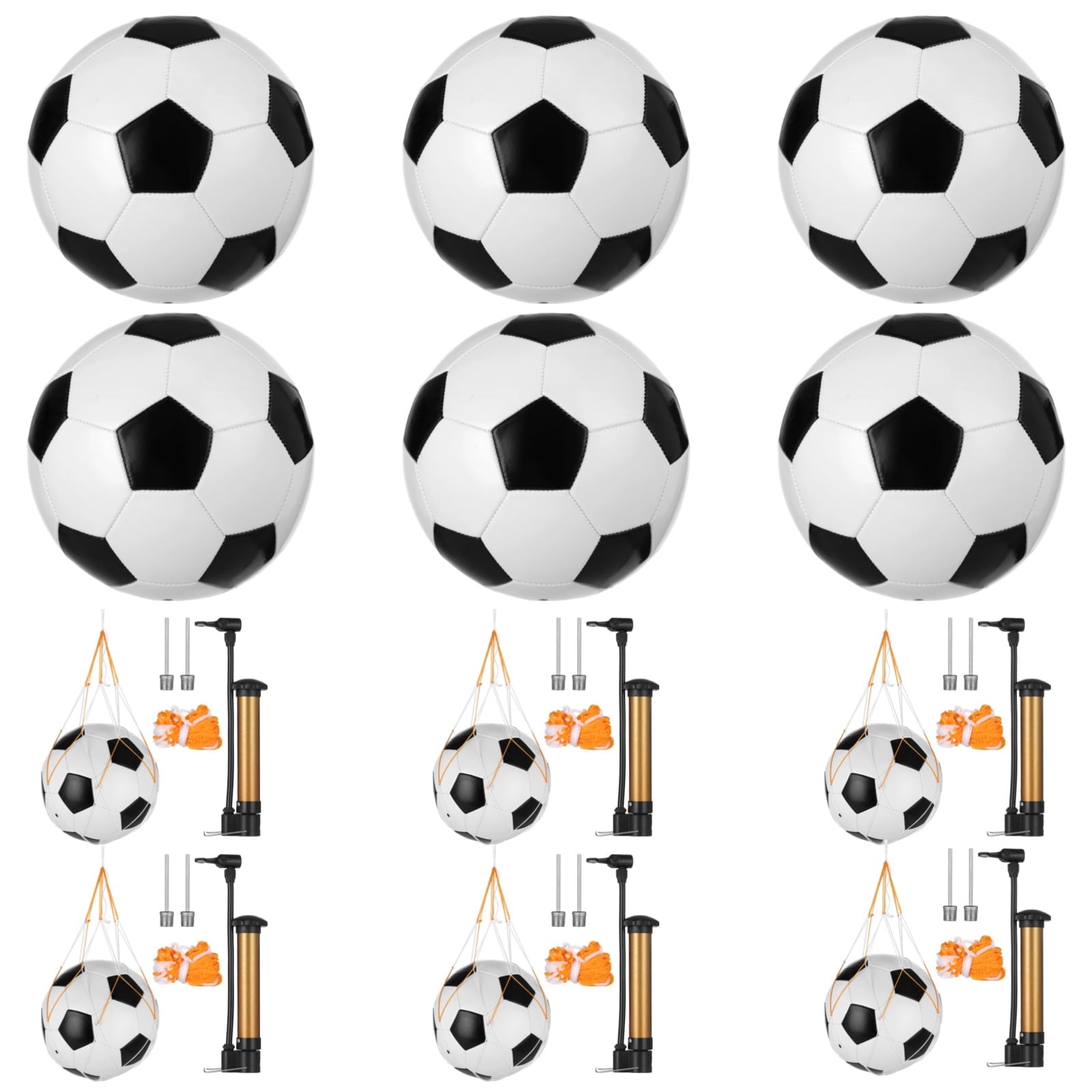 6Pcs Soccer Training Balls