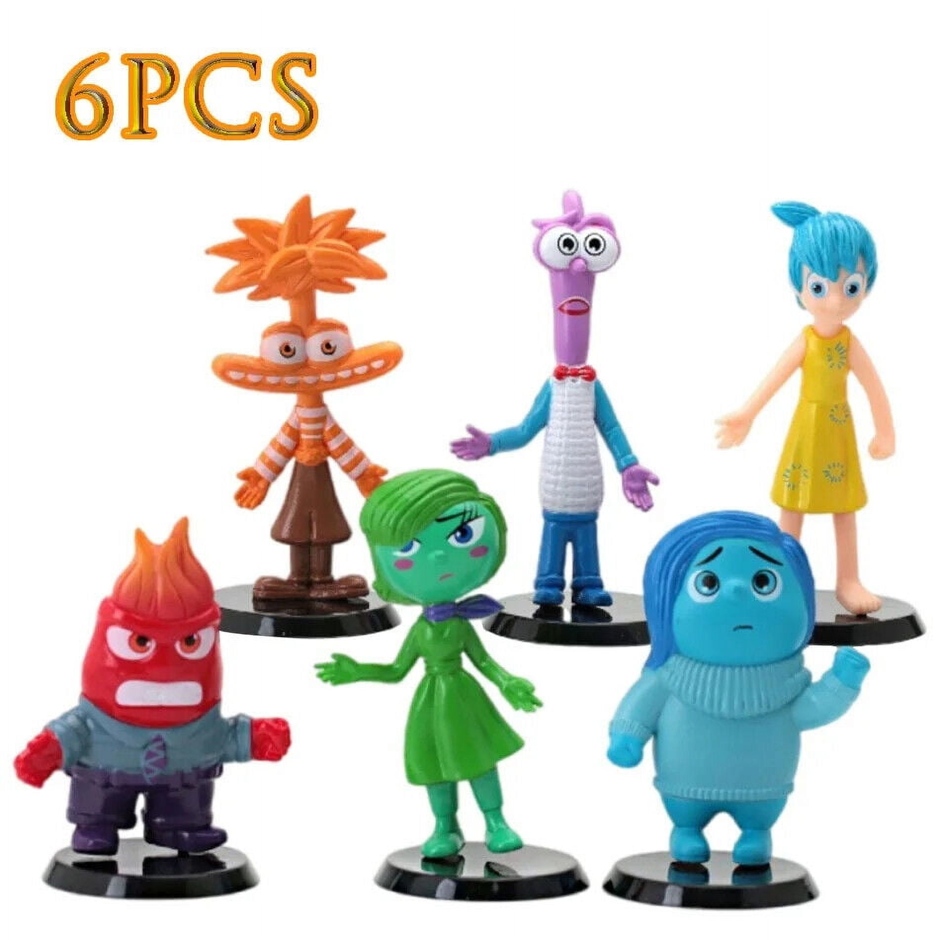 INSIDE OUT 2 DELUXE FIGURINE SET FROM THE DISNEY STORE