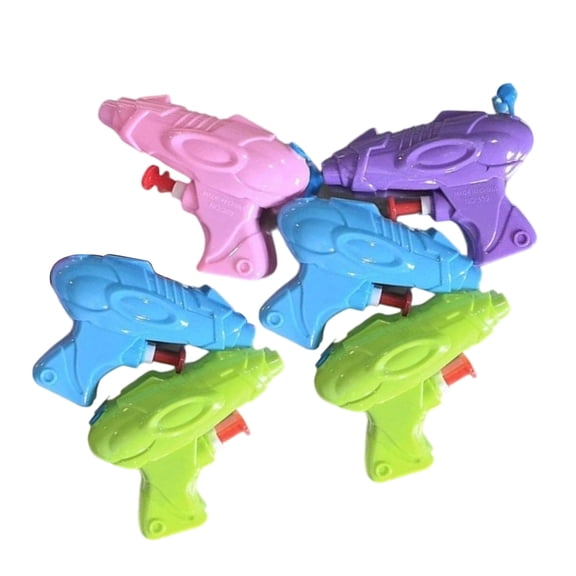 6Pcs Interactive Water Saraying Set Sturdy Plastic Construction Great For Beach And Pool Fun