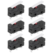 6Pcs KW11-3Z-B 1NO + 1NC Micro Limit Switch 5A 125/250VAC Waterproof Miniature Micro Switches
