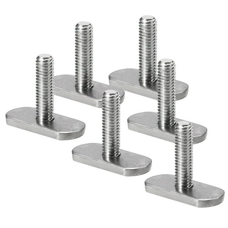 6Pcs Kayak Rails Screws Bolts Hardware Parts for Kayak Canoe Boat