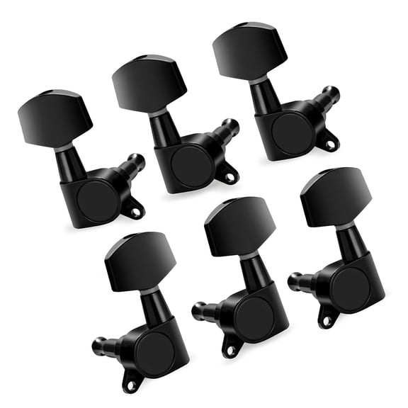 6Pcs Locking Guitar String Tunings Pegs Zincs Alloy Machine Head Tuners Tunings Key for Electric Acoustics Guitar