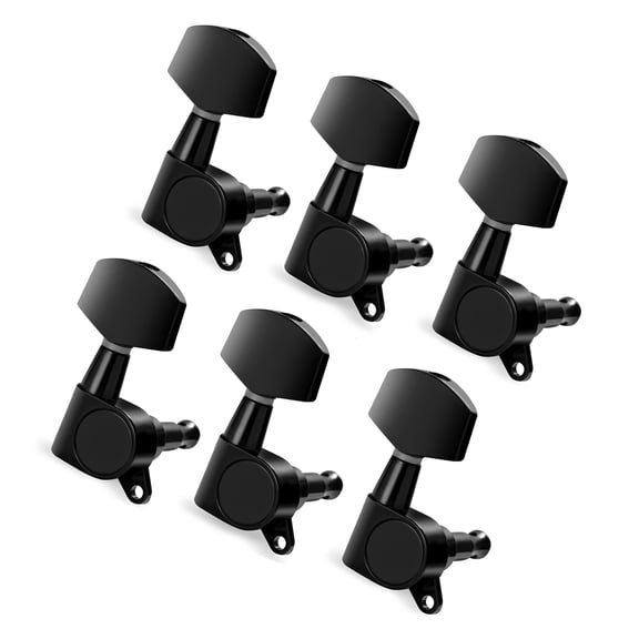 6Pcs Locking Guitar String Tunings Pegs Zincs Alloy Machine Head Tuners Tunings Key for Electric Acoustics Guitar