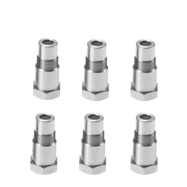 6Pcs M18X1.5 O2 Sensor Socket, Car O2 Sensor, Cel Fix Check Engine