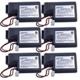 thumbnail image 1 of 6Pcs MR-BAT6V1SET 6V 1800mAh Lithium Battery Compatible with Mitsubishi 2CR17335A WK17 for MR-J4 PLC, 1 of 5