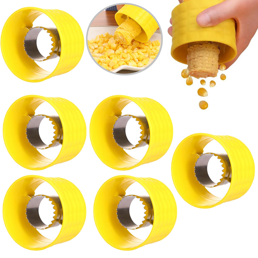 6Pcs Manual Corn Planing Tool Kitchen Gadgets Portable Corn Grinder