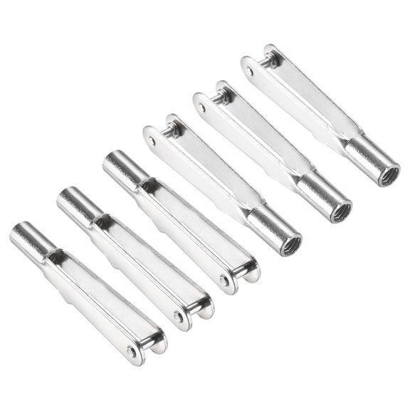 6Pcs Metal Clevis Quick Link M3 Thread Steel Clevis Self Locking Clip Fixing Wing  3mm x 30mm