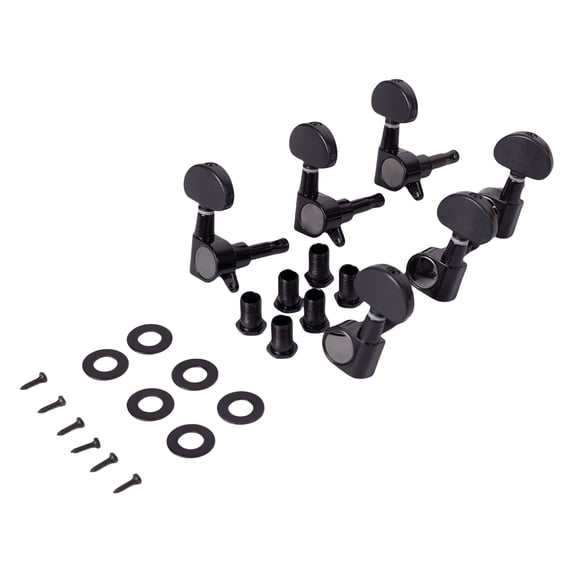Key String Tuner 6Pcs Metal Guitar Tunings Key Machine Head String Tuners Replacement ...