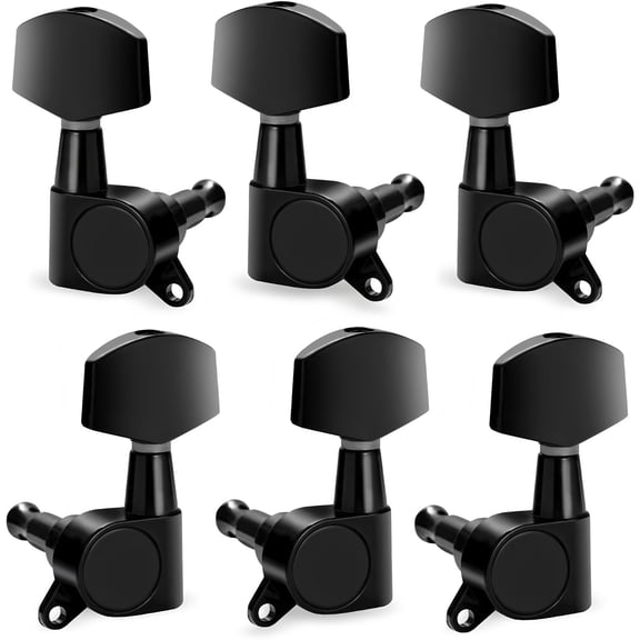 6Pcs Metal Guitar Tunings Pegs Machine Head String Tuners Tunings Key Replacement Acoustics Guitar Tuner Enduring