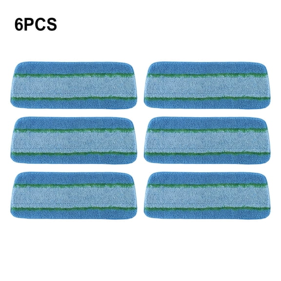 6Pcs Microfiber Pads for Libman for Freedom Spray Mop, Long-lasting