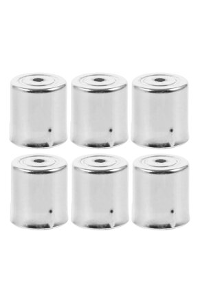 6 Pieces Microwave Oven Replacement Caps Iron Heat Conductive Parts for Efficient Cooking