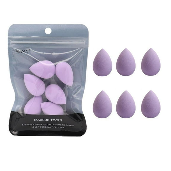 CAIROYAR 6Pcs Mini Sponge Beauty Set Gourd Water Drop Makeup Cosmetic Powder Egg ж] хσ '; H9U0