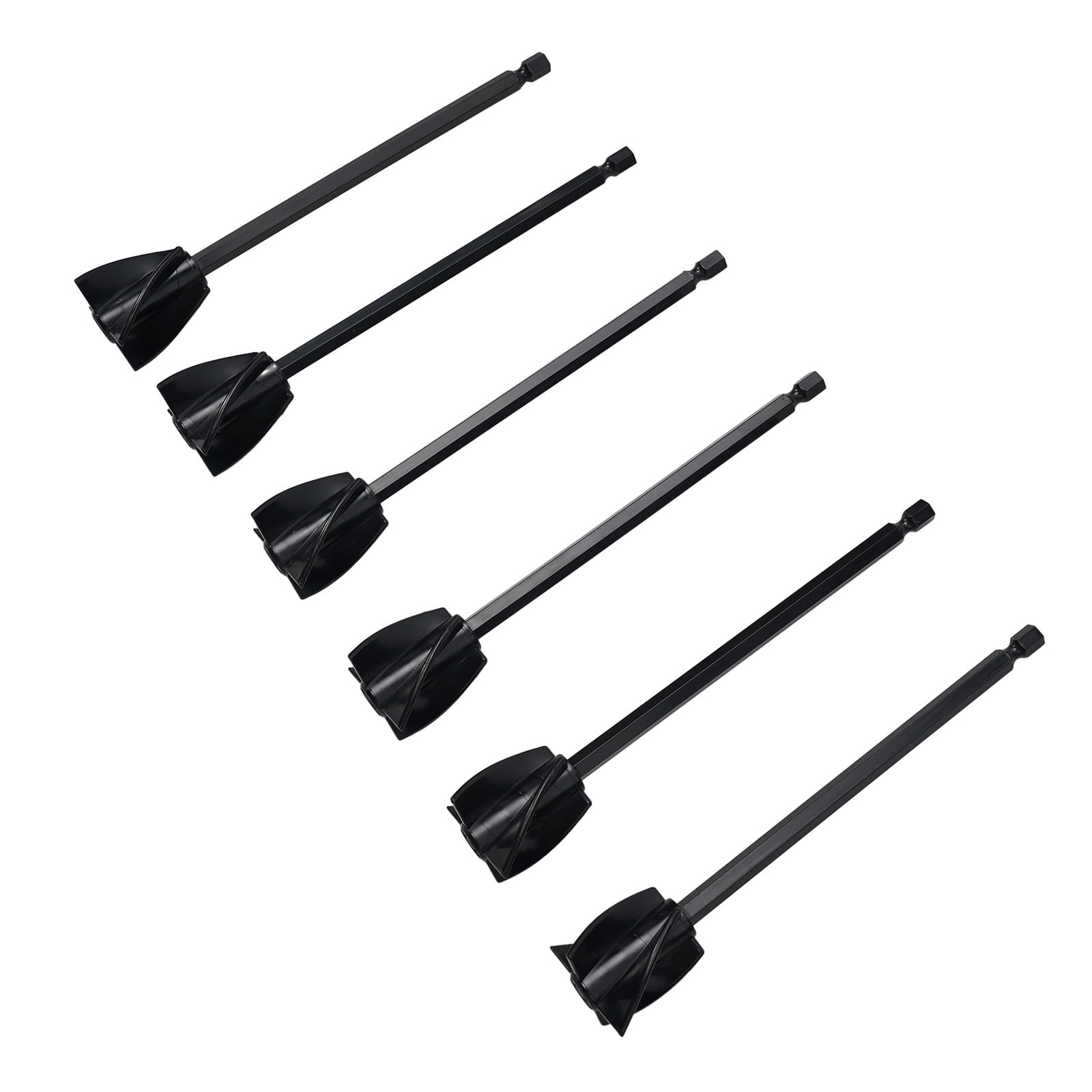 6Pcs Mixer Attachment Drill for Resin,Epoxy Mixer Mixing Rod Drill