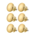 thumbnail image 1 of 6Pcs Modern Style Cupboard Wardrobe Door Knobs Brushed Drawer Pull Handles, 1 of 6
