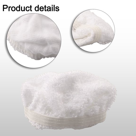 6Pcs Mop Cloth Pad For Vaporetto Smart 100 And Handy Steam Robot Vacuum Cleaner Access Household Cleaning Tool Spare Parts Smile Home