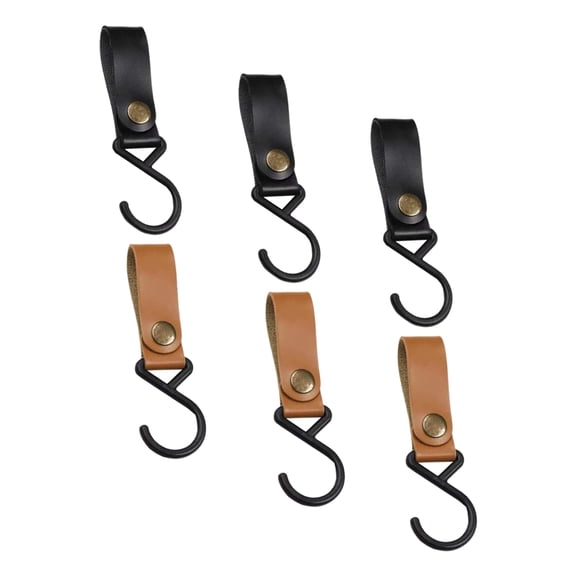 6Pcs Multi- use Hanging Hooks Outdoor Hooks Camping Tent Hooks Tent Strap Hooks