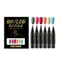 thumbnail image 1 of 6Pcs Nail Polish Pens Set 6 Colors 3 in 1 5ml One Step DIY Nail Gel Pen for Women Girls Manicure Pedicure Nail Varnish Pens for Home Salon Nail Varnish Pens Nail Pen Nail Gel Pen Nail Art Pen, 1 of 7