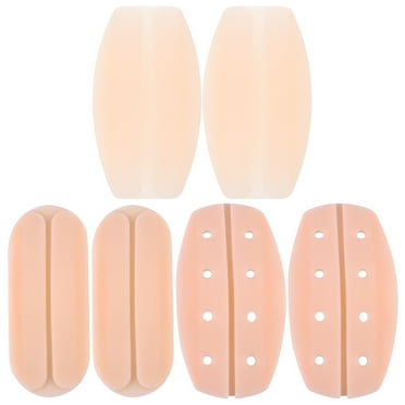 18pcs Bra Strap Cushions - Silicone Anti-Slip Shoulder Pads For Slipping Straps
